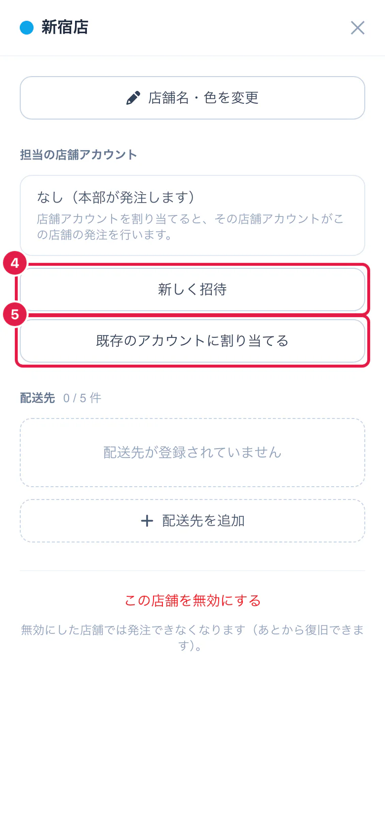 店舗の詳細